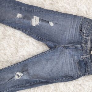 Levi’s 711 Skinny Stylish Blue Distressed Women Jeans